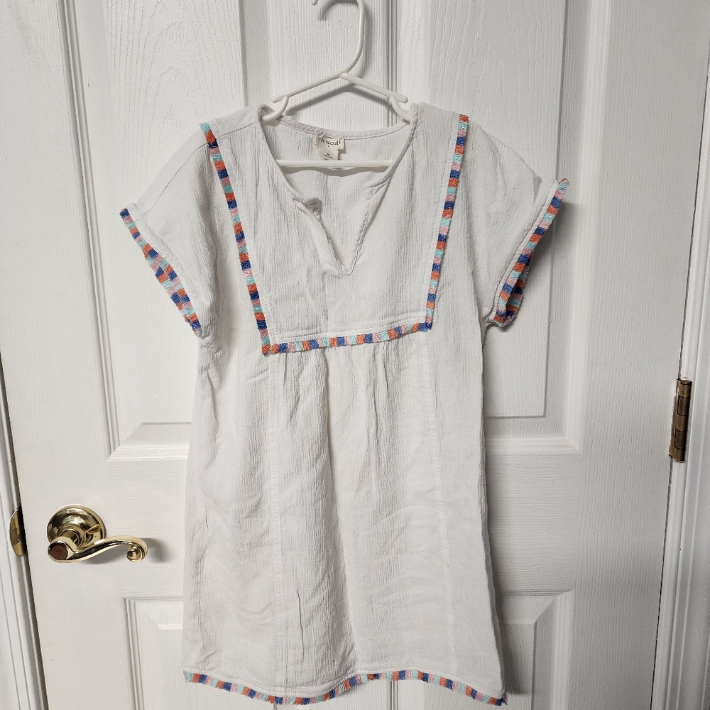 Girls J Crew Crewcuts Swim Cover - Size Medium